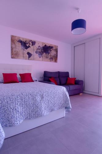 Benalmádena estudio JJupiter 250 m del mar con vistas al mar piscinas