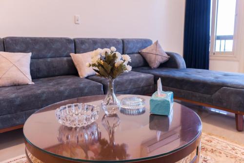 Χώρος καθιστικού στο Gleem Luxury Apartments Elite