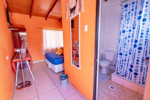 Um banheiro em Hostal Nuevo Sol y Viento
