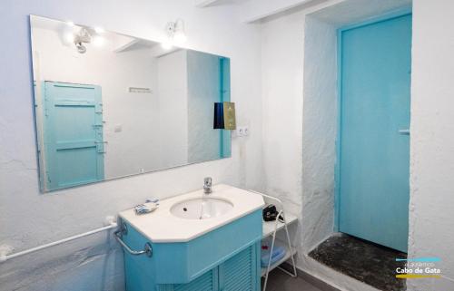 Koupelna v ubytování Casa AZUL