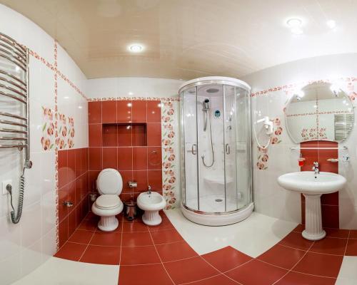 Ванная комната в Парк-отель Новый Век