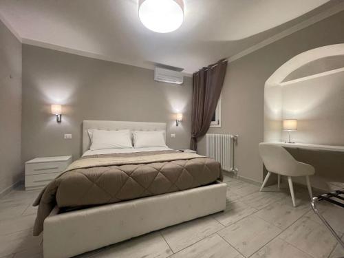 En eller flere senger på et rom på Sant'Anna apartments