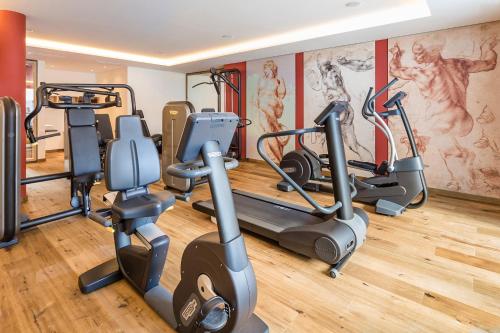 Gimnasio o instalaciones de fitness de Hotel Masl