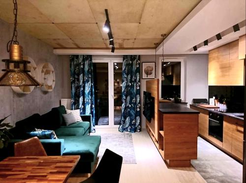 Posedenie v ubytovaní Apartament Siedlce Loft blisko centrum