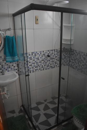 Kúpeľňa v ubytovaní Recanto Novo Horizonte