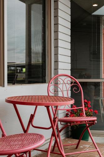 Μπαλκόνι ή βεράντα στο Anchor Wheel Motel