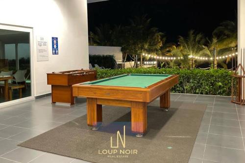 Biliardový stôl v ubytovaní Resort Playa Azul A