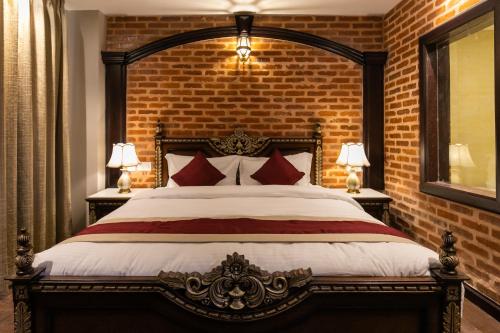 Cama o camas de una habitación en Hotel Pabera Heritage Boutique