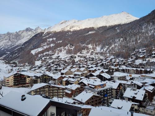 Studio in Zermatt mit toller Aussicht aufs Dorf