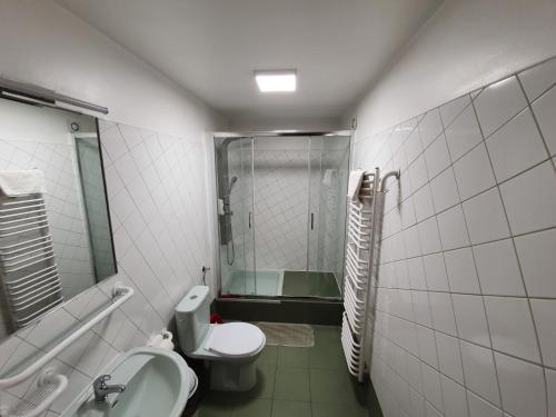 Bathroom sa Pokoje Gościnne Muszyna przy sądzie