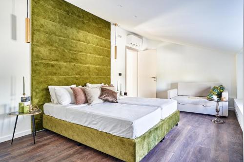 מיטה או מיטות בחדר ב-Sia Mare Residence