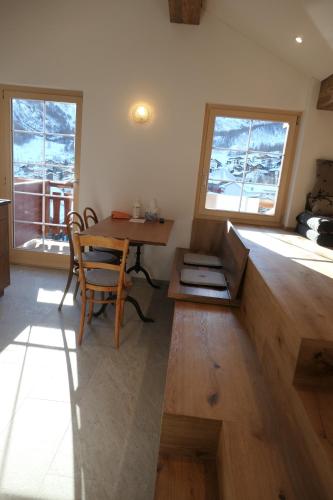 Posezení v ubytování Chalet Valeria