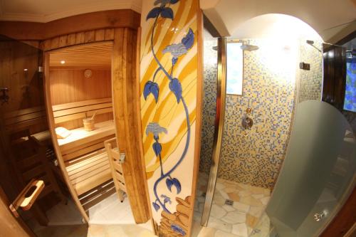 Ванная комната в Hotel Val