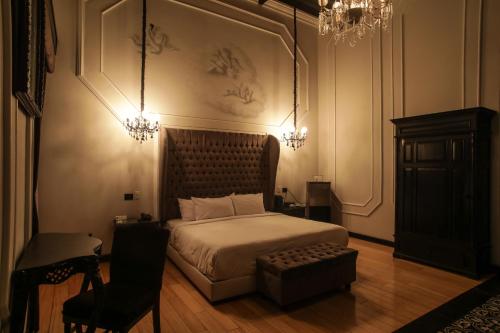 Postel nebo postele na pokoji v ubytování Quinta Esencia