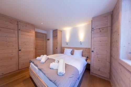 Postel nebo postele na pokoji v ubytování Cordee 3 spa access