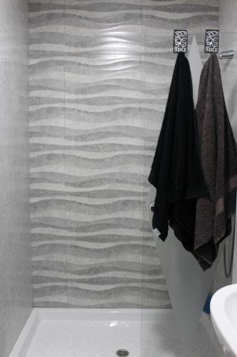 Koupelna v ubytování Luxury apartament