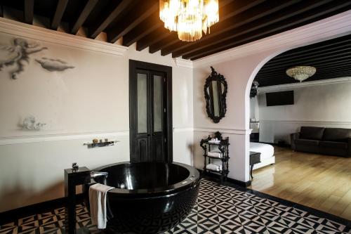 Posezení v ubytování Quinta Esencia