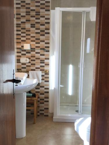 Kúpeľňa v ubytovaní Casa Rural Maria