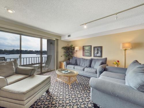 Zona de estar de 222 Edgewater Inn