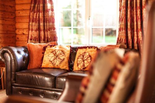 Stunning Log Cabin with Garden in Snowdonia - Hosted by Seren Short Staysにあるシーティングエリア