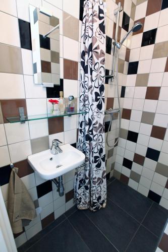 de Pol tesisinde bir banyo