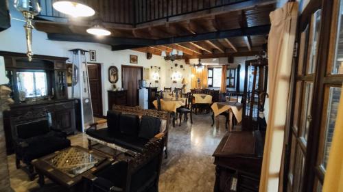 Ruang duduk di Posada del Carruaje