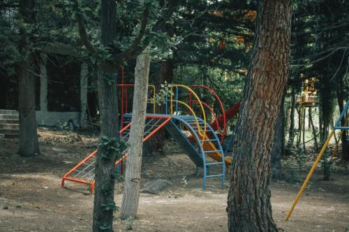 Lasten leikkialue majoituspaikassa Pecoh Potrerillos - Casa de montaña