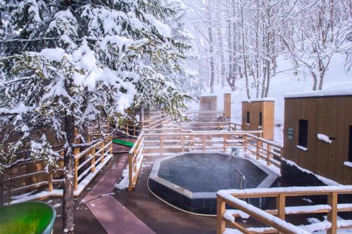 Το Midorinokaze Resort Kitayuzawa τον χειμώνα