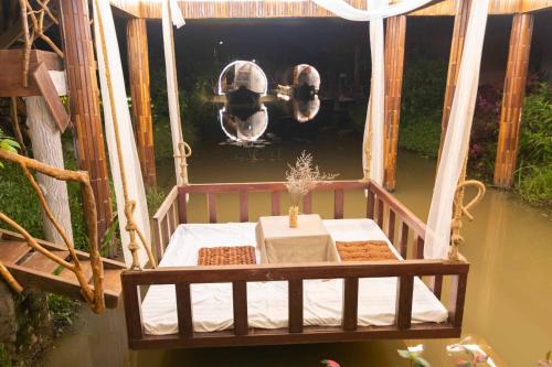 Μπαλκόνι ή βεράντα στο MEKONG SILT ECOLODGE