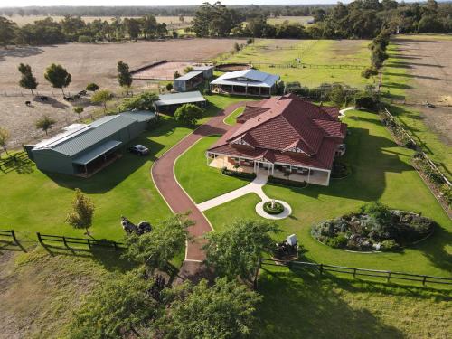 A bird's-eye view of Braybrook Boutique Bed and Breakfast