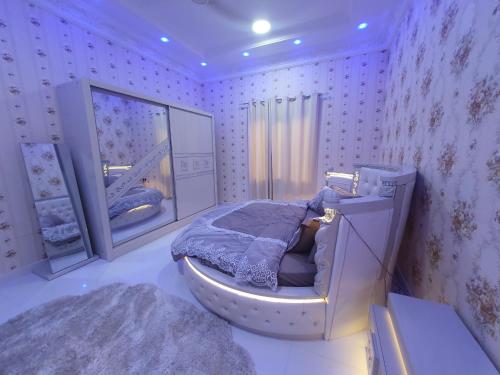 Kúpeľňa v ubytovaní شاليه الشهد