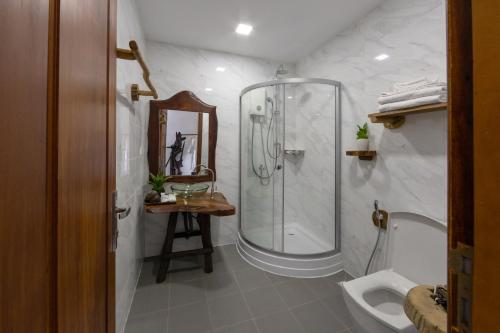 Kúpeľňa v ubytovaní Mafiya Resort