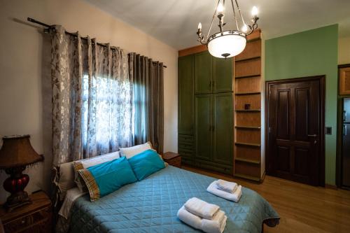 Кровать или кровати в номере Villa Belvedere