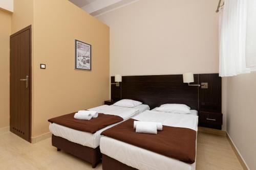 Cama o camas de una habitación en Poniwiec Mała Czantoria