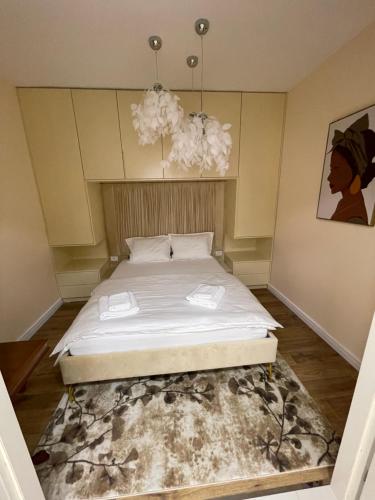 Marini Tiny Home 객실 침대