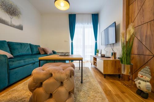 Χώρος καθιστικού στο Apartman Mitic, Zlatibor