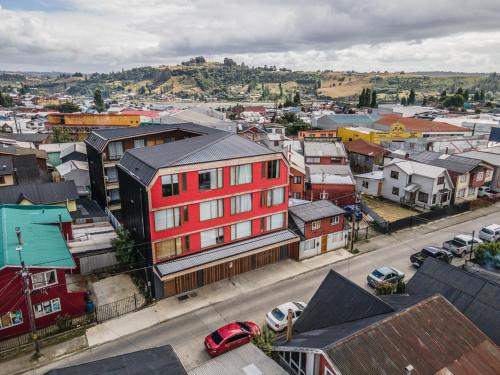 Blick auf Departamentos San Bruno aus der Vogelperspektive