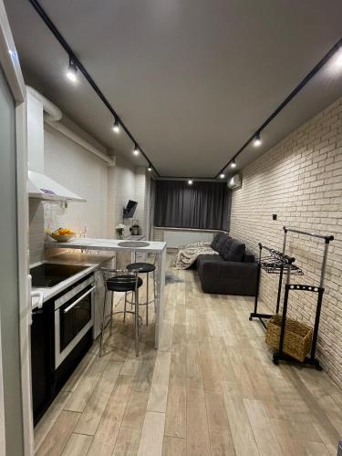 Η κουζίνα ή μικρή κουζίνα στο Loft_apartment
