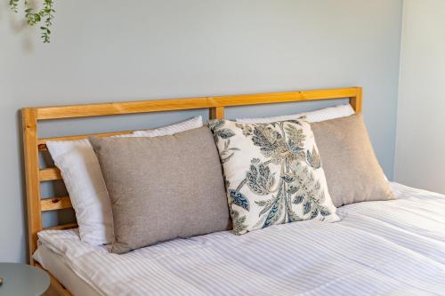 Katil atau katil-katil dalam bilik di Apartamenty Nad Niwką