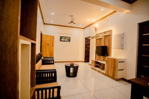 Cliff Way Apartmentsにあるテレビまたはエンターテインメントセンター
