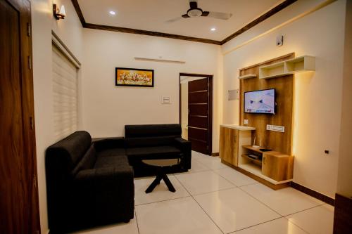 Cliff Way Apartmentsにあるテレビまたはエンターテインメントセンター