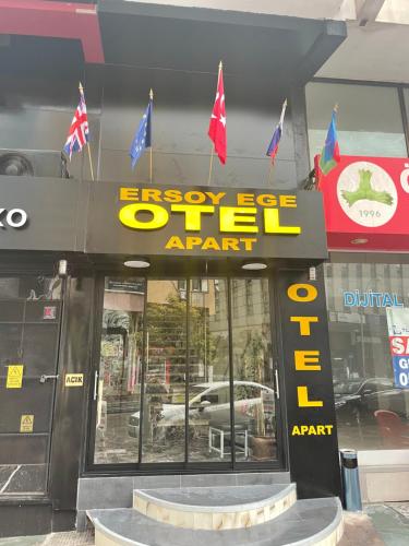 Certifikát, hodnocení, plakát nebo jiný dokument vystavený v ubytování ERSOY EGE APART OTEL