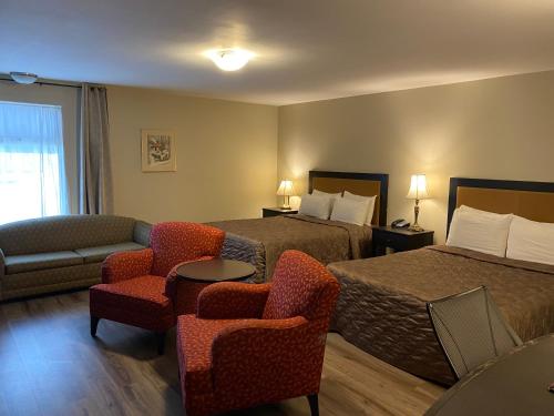 Posezení v ubytování Hotel & Suites Monte-Cristo