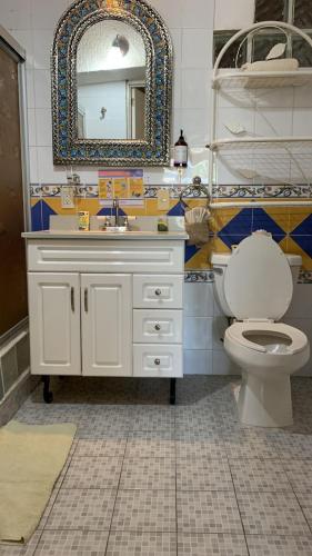 Ένα μπάνιο στο Casa de la Abuela
