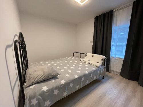 Postel nebo postele na pokoji v ubytování Ferienwohnung Nordsauerland