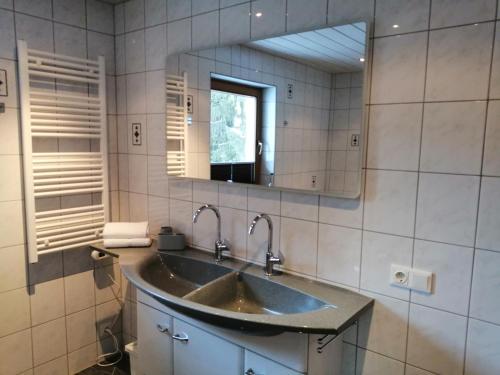 Ванная комната в Apartement Flörl