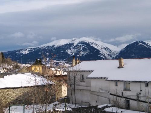 Font-romeu via odeillo jolie Appartement 6 personnes plein sud خلال فصل الشتاء