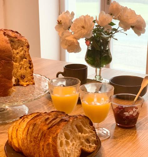 Jídlo v bed and breakfast nebo okolí