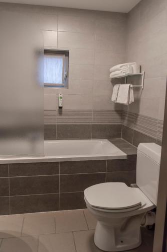 Koupelna v ubytování Hotel Piano 2 - Mont-St-Guibert - Louvain-la-Neuve