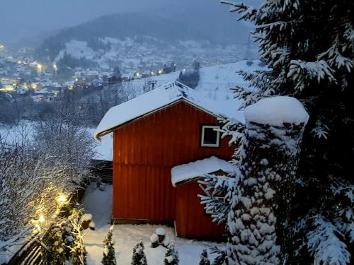 Villa nagori durante l'inverno